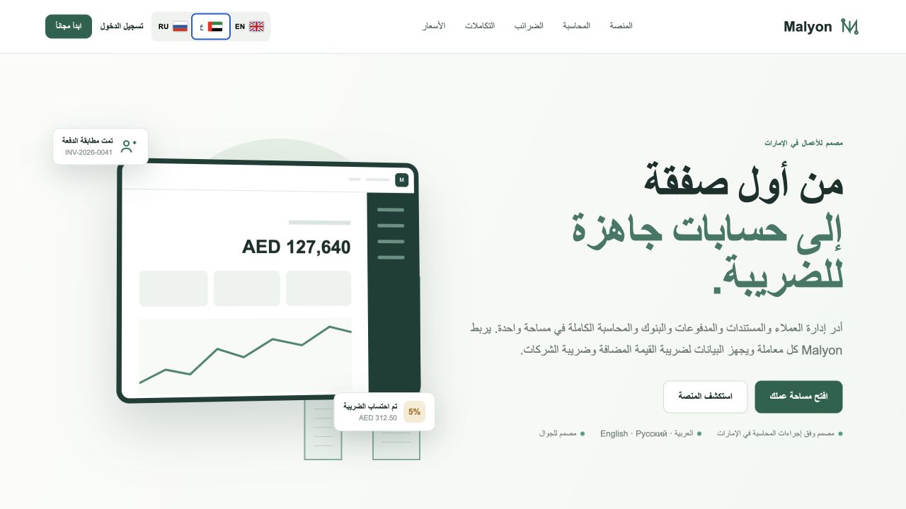 مشاريعنا الخاصة: Malyon